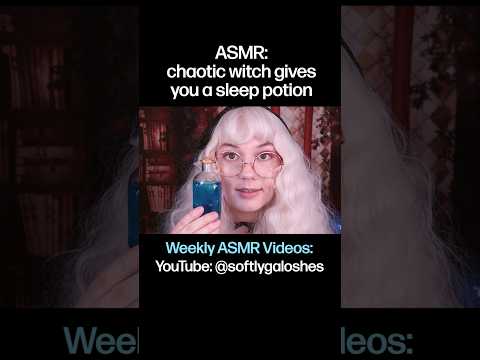 need help sleeping? try your local witch's apothecary for your potion needs! #asmr