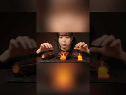 Eating Corn Lava #asmrsounds #asmrvideo #asmreatingsounds