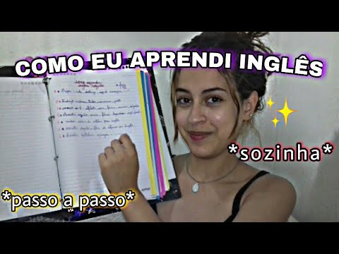 COMO APRENDER INGLÊS SOZINHO (passo a passo)