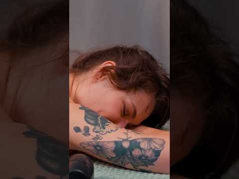ASMR wellness session: a beautiful girl is pampered with a relaxing full-body massage #asmrmassage
