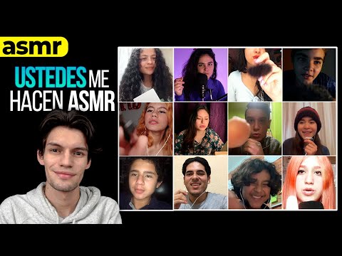 ASMR de Mis SUSCRIPTORES *asmr mouth sounds, triggers - asmr español - mol asmr