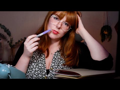 ASMR | Your Secretary Handles Your Heavy Files (flirty office roleplay)