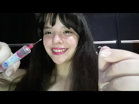 ASMR: Colocando piercing no seu nariz👃