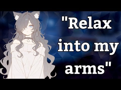 {Asmr} Neko girlfriend cuddles you to sleep [purring] [f4a] [sleep aid] [compliments] [comfort]