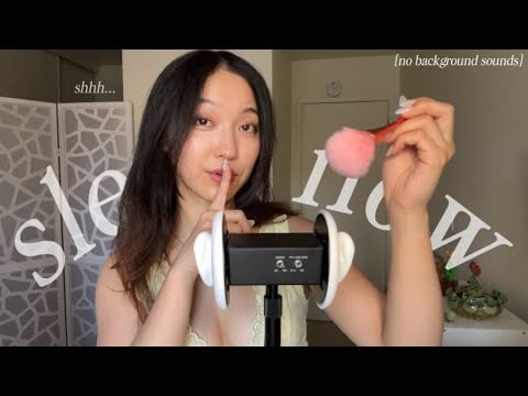 [no bgm vers.] Your Ears Need This ASMR To Fall Asleep Tonight 💤  Cozy Ear to Ear Relaxation… 
