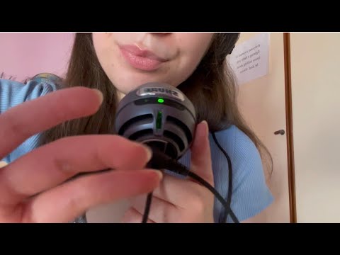 [ASMR] Tongue Clicking + Brushing, Hands Movements, Tapping… *Whispered* #asmr ᓭི༏ᓯྀ ₊˚✧