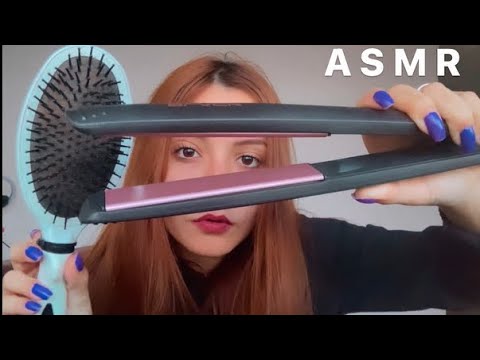 ASMR - EU VOU PENTEAR E FAZER CHAPINHA NO SEU CABELO