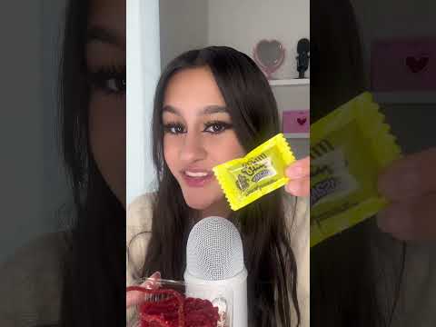 ASMR| Trying Lucas candy?!😋 #asmrsounds #asmr #asmrtriggers #shortsfeed #shorts #shortsvideo #viral