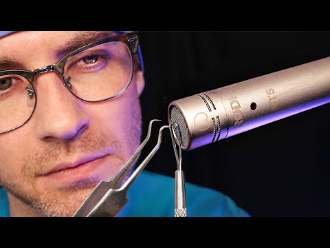 SPINE TINGLING ASMR Ear Examination 👂😴 Ultra Sensitive Personal Ear Cleaning Checkup