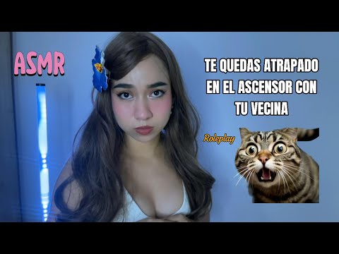 ASMR | TE QUEDAS ATRAPADO EN EL ASCENSOR CON TU VECINA (Roleplay)