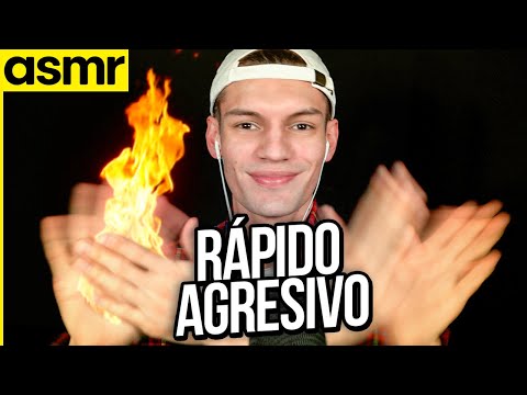 asmr para dormir rápido y agresivo | asmr mouth sounds | asmr español