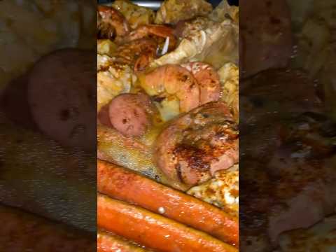 A seafood boil #asmr is coming sooon!!! #shorts