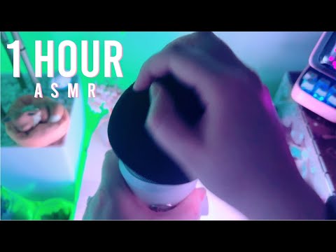 ASMR Mic Pumping, Swirling, Rubbing, Scratching [1 HOUR] | NO TALKING