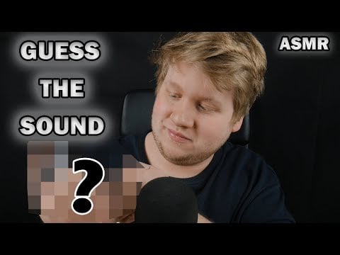 ASMR | Guess the Sound Game in German (Tapping, Crinkling)