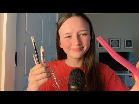 ASMR Doing Your Eyebrows 🤨🤍