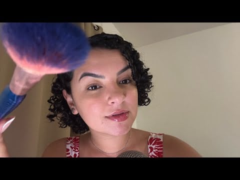 ASMR: PINCEL NA TELA QUE DÁ SONO 