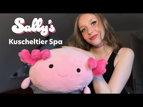 ASMR Massage für Axolot - Sally's Kuscheltier-Spa