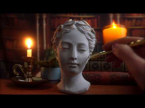 Secret Library 📚🕯️ Dark Academia-Inspired ASMR (Layered Soundscapes, Personal Attention, Books)