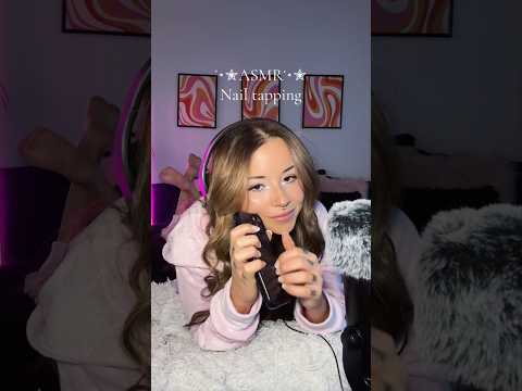 Nail tapping💕 #nailtapping #tingles #asmr #fallasleep #karma #karmaasmr #asmrsounds #thepose