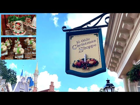 ASMR Christmas Shopping in Disney's Magic Kingdom 🎄❄️🎅