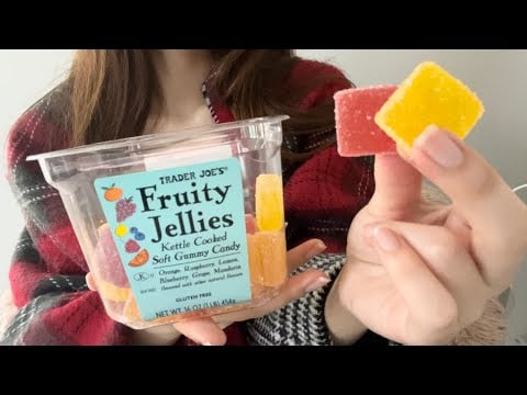 ASMR｜Fruity Jelly Eating Sound（No Talking）