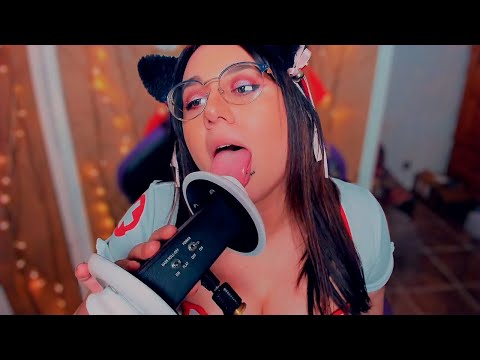 ASMR Scratching & Licking (3Dio) | pekeasmr 20211221