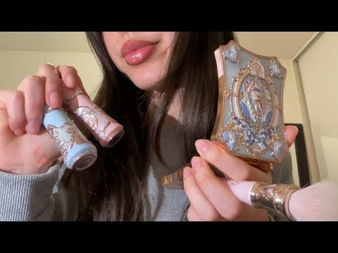 ASMR EN FRANÇAIS je te maquille 💄🐰