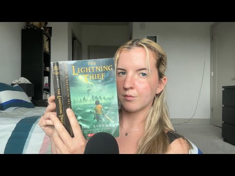 reading to you ASMR| whispers, book tapping, page turning