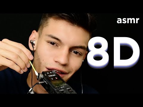 ASMR - Siente más ASMR en 8D | Inaudible, Mouth sounds, Cotonete, Agua - ASMR Español - Mol