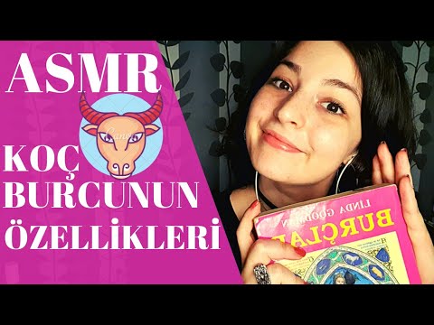 Size Kitap Okuyorum, Koç Burcunun Özellikleri 🥰 | ASMR Türkçe Yakın Fısıltı