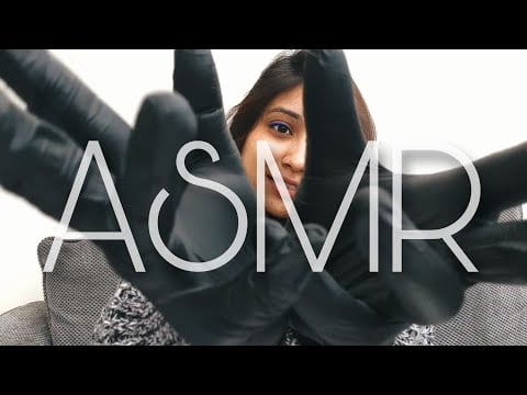 ASMR | Repeating Everything Will Be Okay | Mouth Sound, Face touching, Gloved Hand Movements
