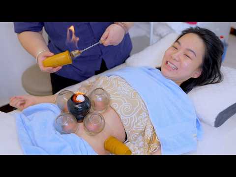 ASMR | The Most Powerful Fire Cupping I've Ever Felt! Old School Chinese Stress Relief Treatment