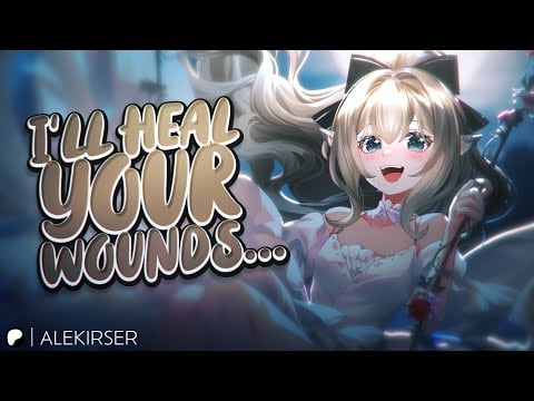 ASMR || Injured in Battle? Tsundere Elf Princess Patches You Up & Comforts You [Sleep Aid] [Healing]