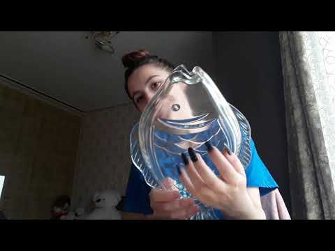 Asmr tapping glass