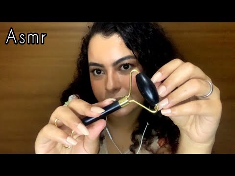 ASMR SPA FACIAL EM VOCÊ (COM ALGUNS SONS REAIS).