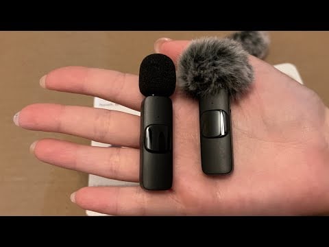 ASMR Mini Mic Unboxing and Triggers