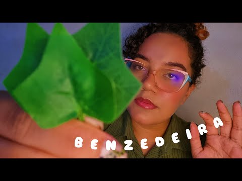 ASMR BENZEDEIRA TIRANDO SEU MAU OLHADO 🌿💕