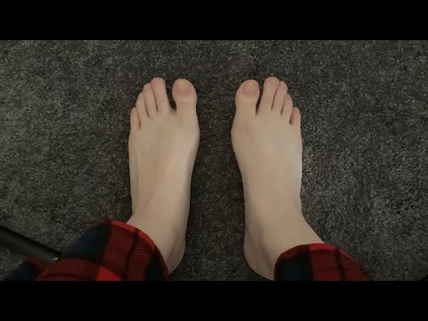 ASMR Toe Fluttering/Wiggling + ‘Sksksk’ Trigger Sound | Stevey’s Custom Video