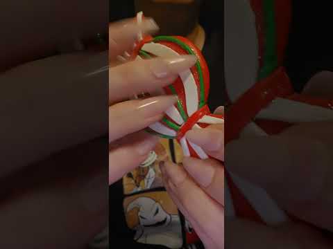 Scratching On Gritty Christmas Ornaments