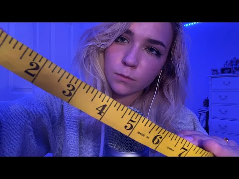 ASMR Measuring You *writing sounds, personal attention, soft spoken*