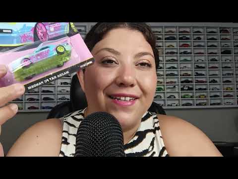 ASMR en español Mi Colección de Hotwheels 🏁🏎️ Te muestro carritos Unboxing sonidos cosquillosos 💤💦