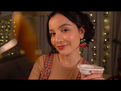 ASMR ♥️ SPA para pessoas cansadas (voz suave, atenção pessoal, massagem facial)