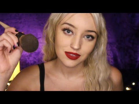 ASMR Makeup Artist Roleplay - Close Up & Soft Spoken Attention