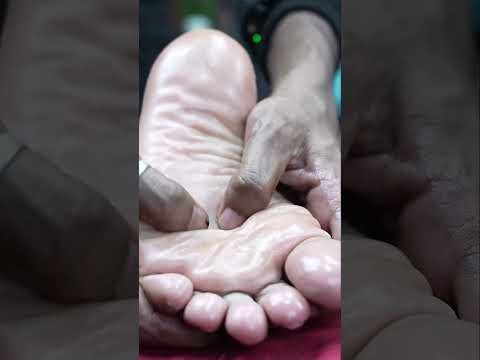 "Nerve Melt" Foot Massage ASMR | Powerful Marma Point Therapy For Better Sleep #shorts