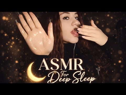 ASMR for Sleep: Face Massage & Spit Painting