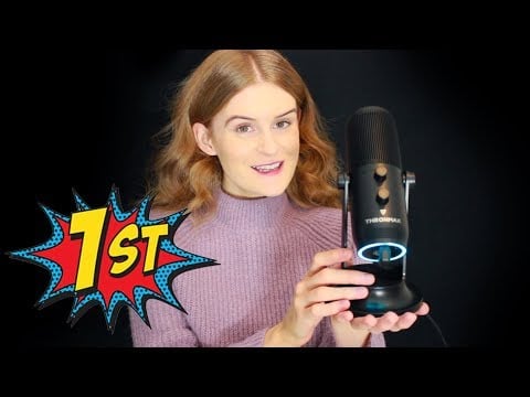 Is this the next No.1 ASMR Microphone?! - 🎤 Thronmax review + Unboxing 😴