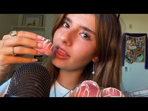 [ASMR] Eating Mochi Ice Cream