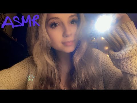 ASMR lofi eye exam (FLASHLIGHT)