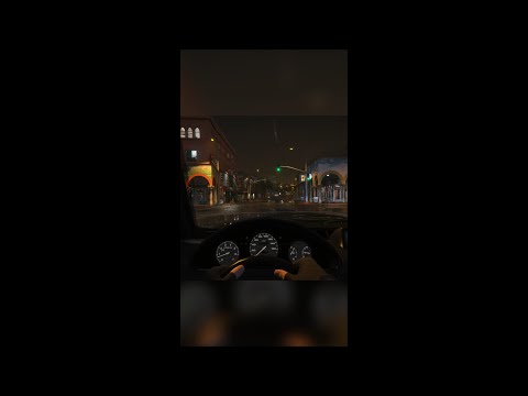 I think I just made GTA as relaxing as possible 😵🌃 ASMR #Shorts