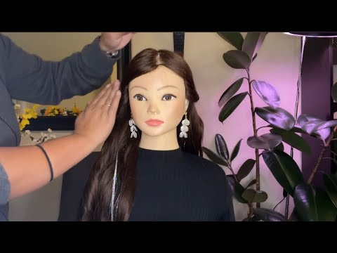 Hairstyles | ASMR | Perfectionist, Hair Fixing ~ Finishing Touches HairPlay W/ Bows Accessories 🎀